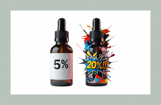 Chasing Higher Percentages in Skincare: Why More Isn’t Always Better