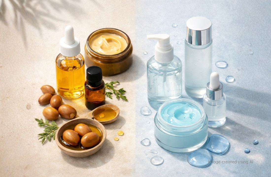 Oil-Based vs Water-Based Skincare: How to Know What’s Right for You